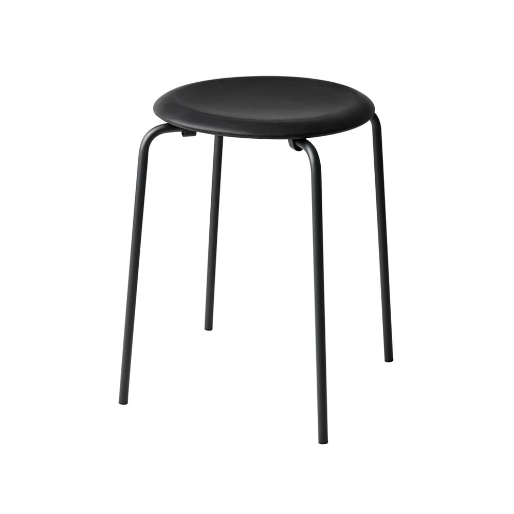 Fritz Hansen Dot Hocker Leder Cowboy black