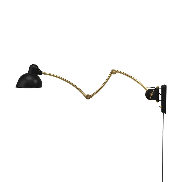 Kaiser Idell 6559-W Wandleuchte, Matt black-brass Fritz Hansen