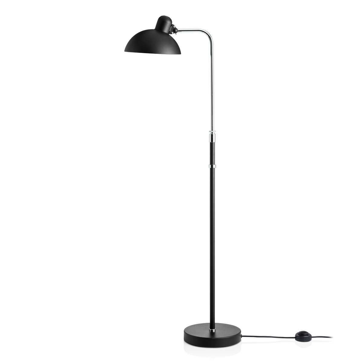 Fritz Hansen Kaiser Idell 6580-F Luxus Stehleuchte Matt black