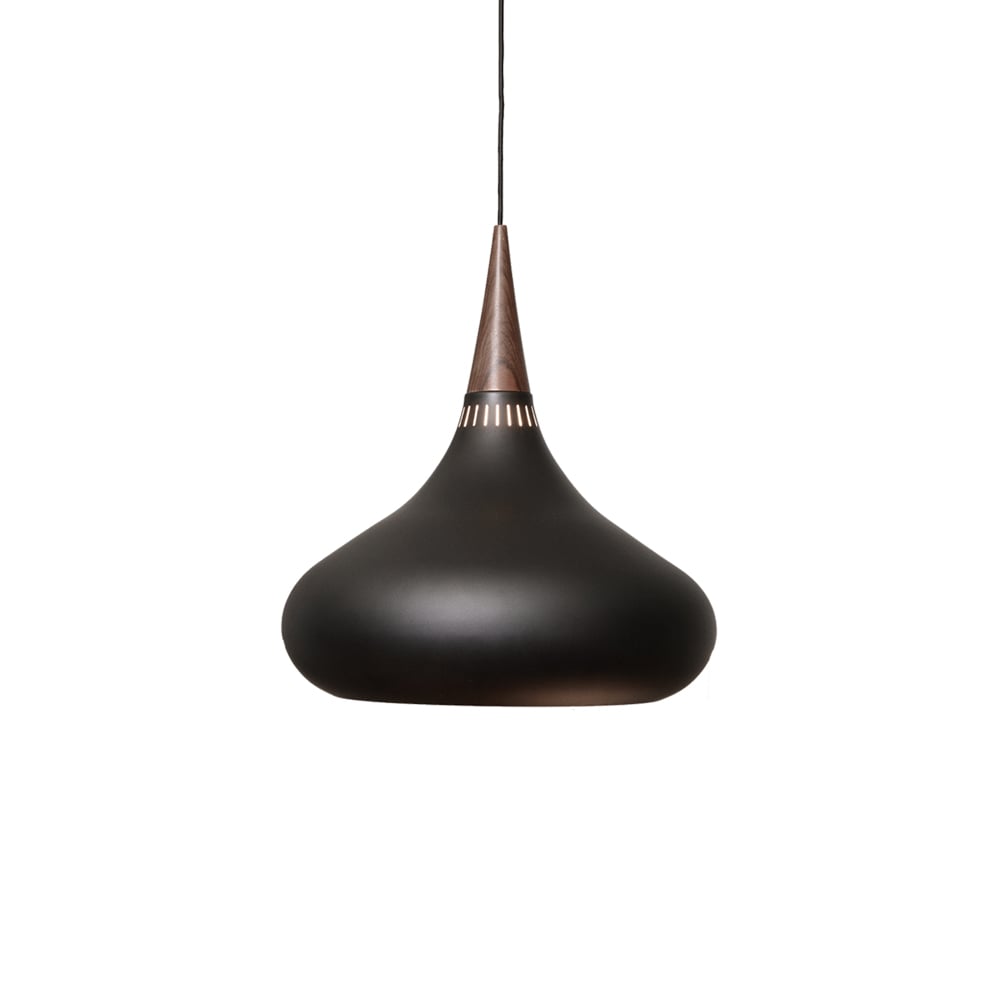 Fritz Hansen Orient P1 Pendelleuchte Schwarz