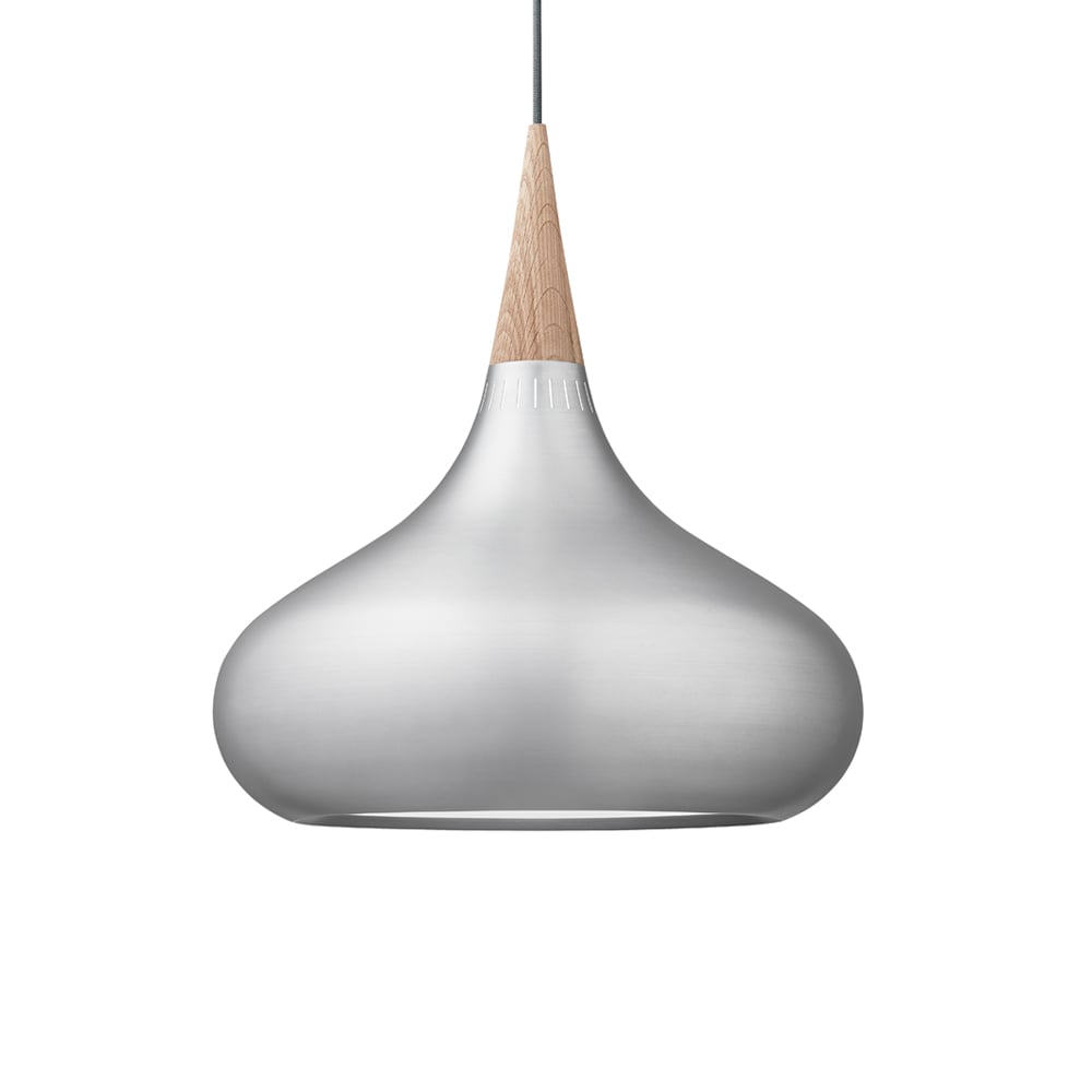 Fritz Hansen Orient P3 Pendelleuchte Aluminium klar lackiert