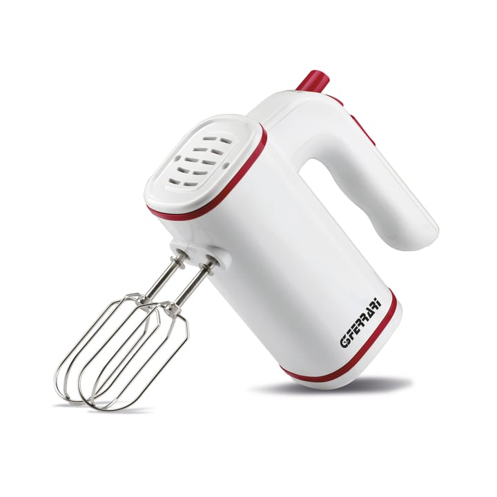 Dolcecuore Handmixer 17,5 cm - Weiß-Rot - G3 Ferrari