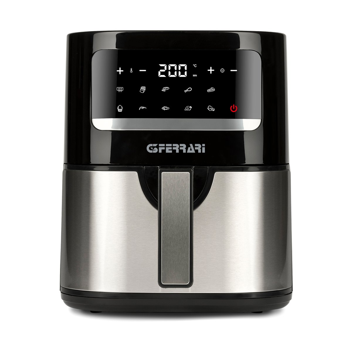 G3 Ferrari Friggisano air fryer 4,5 l Silber-Schwarz