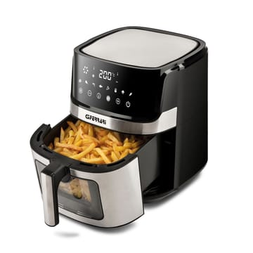 Friggisano visual air fryer 6,5 l - Silber-Schwarz - G3 Ferrari