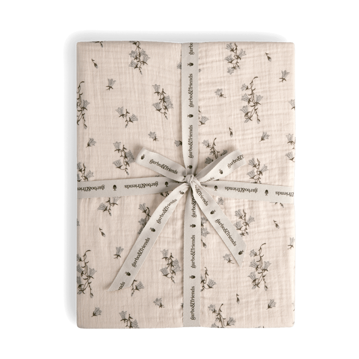 Bluebell Muslin Spannbettlaken - 60x120x20 cm - Garbo&Friends