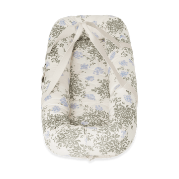 Plumbago Satin gestepptes Babynest - 43x87x16cm - Garbo&Friends