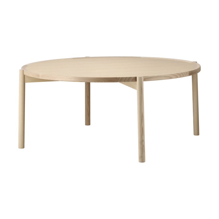 Elna Couchtisch - Esche-white-Ø90 cm - Gärsnäs