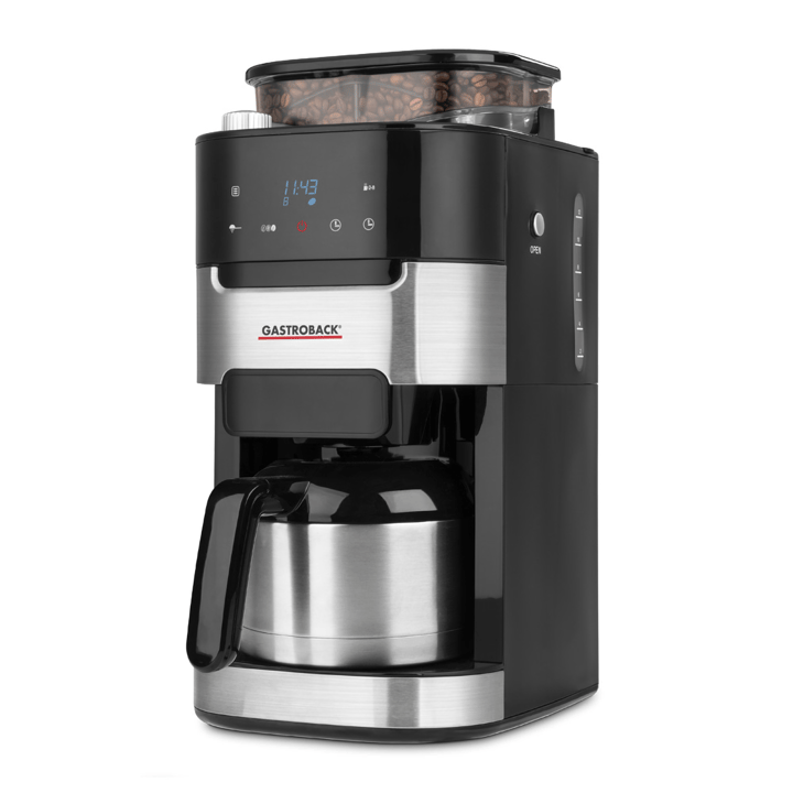 Gastroback Pro 42711s Thermo-Kaffeemaschine, Silber Gastroback