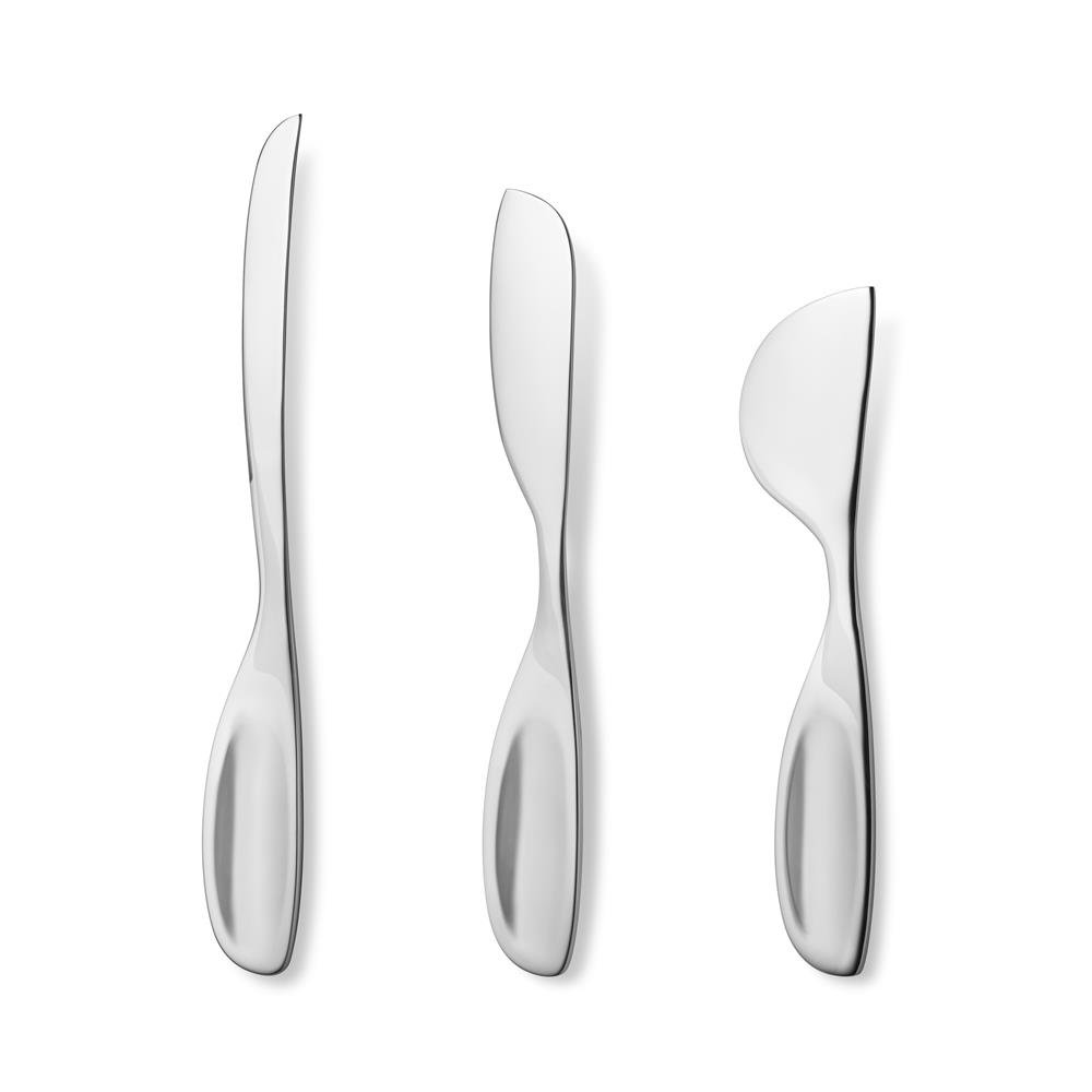 Georg Jensen Alfredo Käsemesser-Set 3 Teile