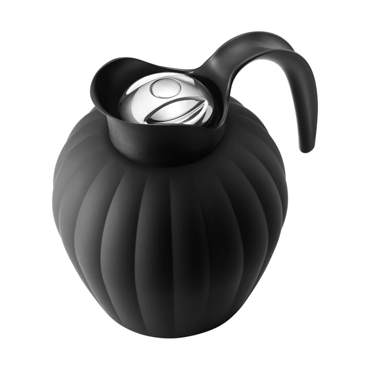 Bernadotte Thermoskanne 0,8 L, Midnight Black Georg Jensen