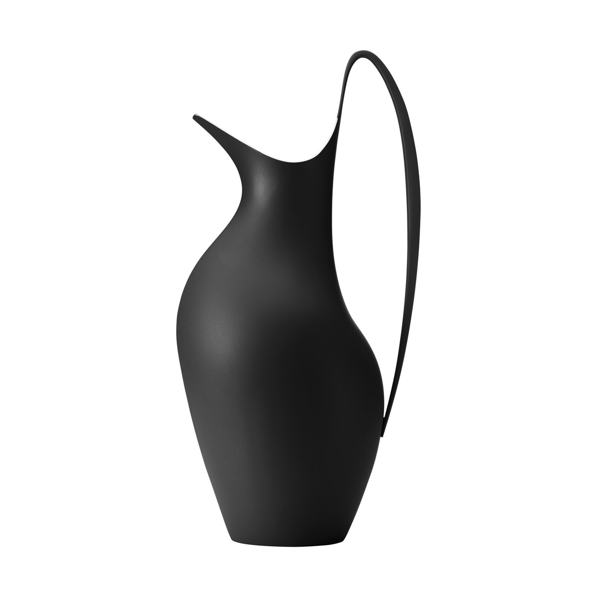 Georg Jensen Koppel Kanne 0,75 L Edelstahl-Midnight Black