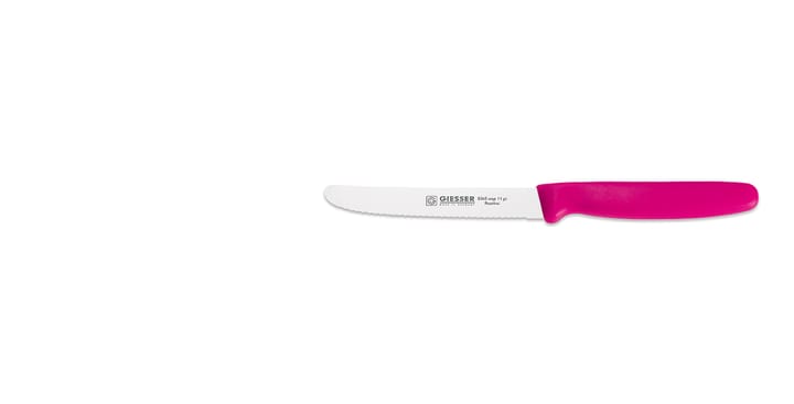 Giesser Universalmesser mit gezahnter Klinge - Rosa - Giesser