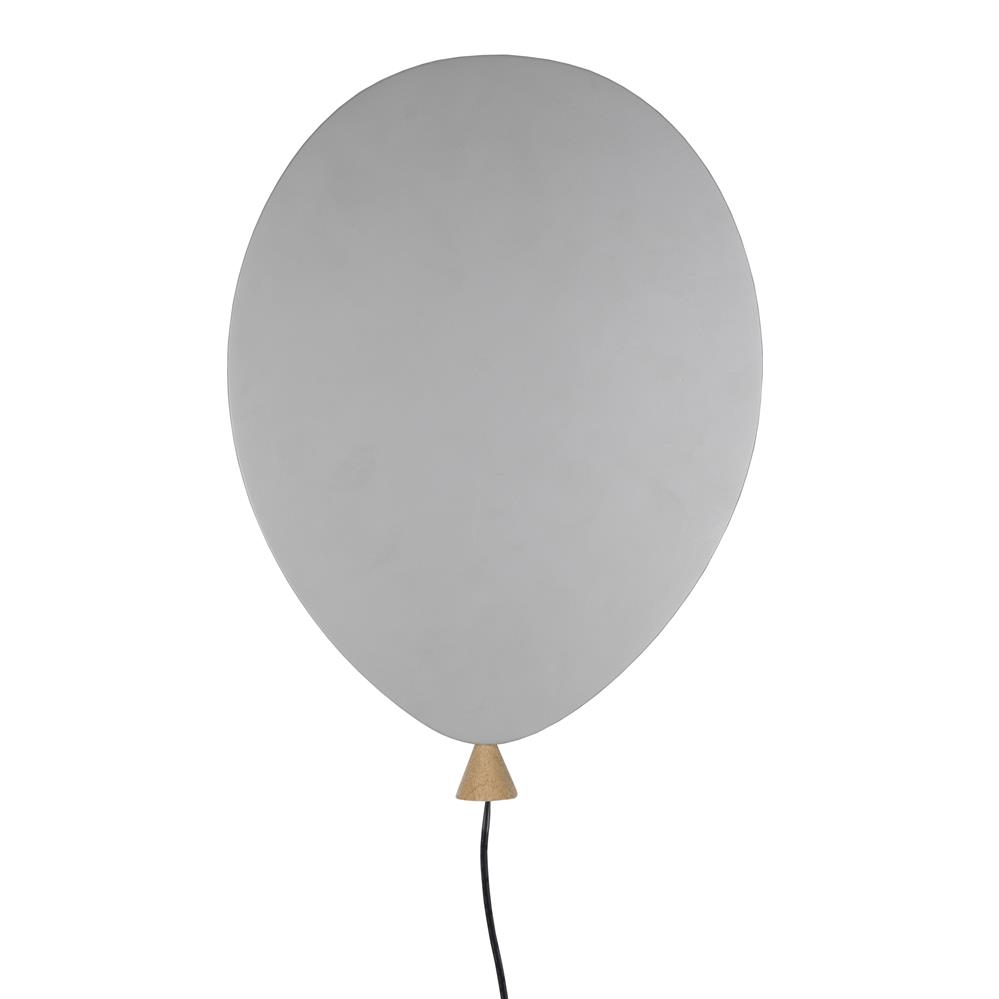 Globen Lighting Balloon Wandleuchte Grau-Esche