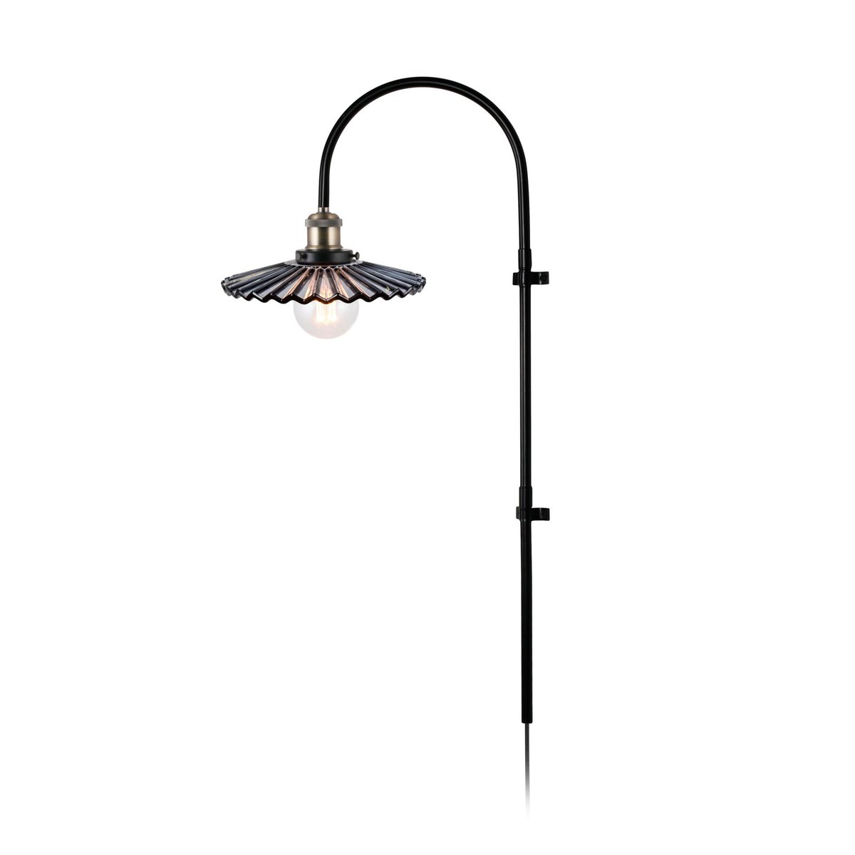 Globen Lighting Cobbler Wandleuchte 75 cm Rauch