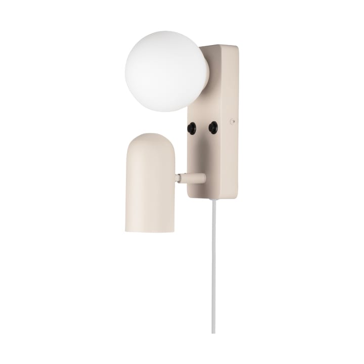 Doppio Wandleuchte, Beige Globen Lighting