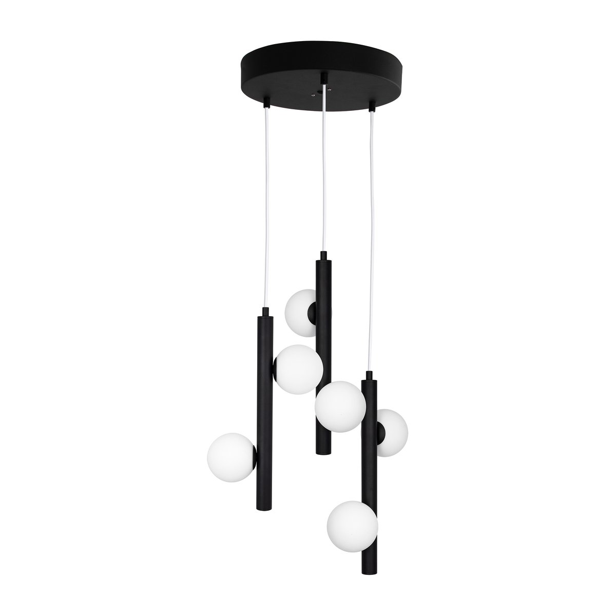 Globen Lighting Pearl 3 Pendelleuchte Schwarz