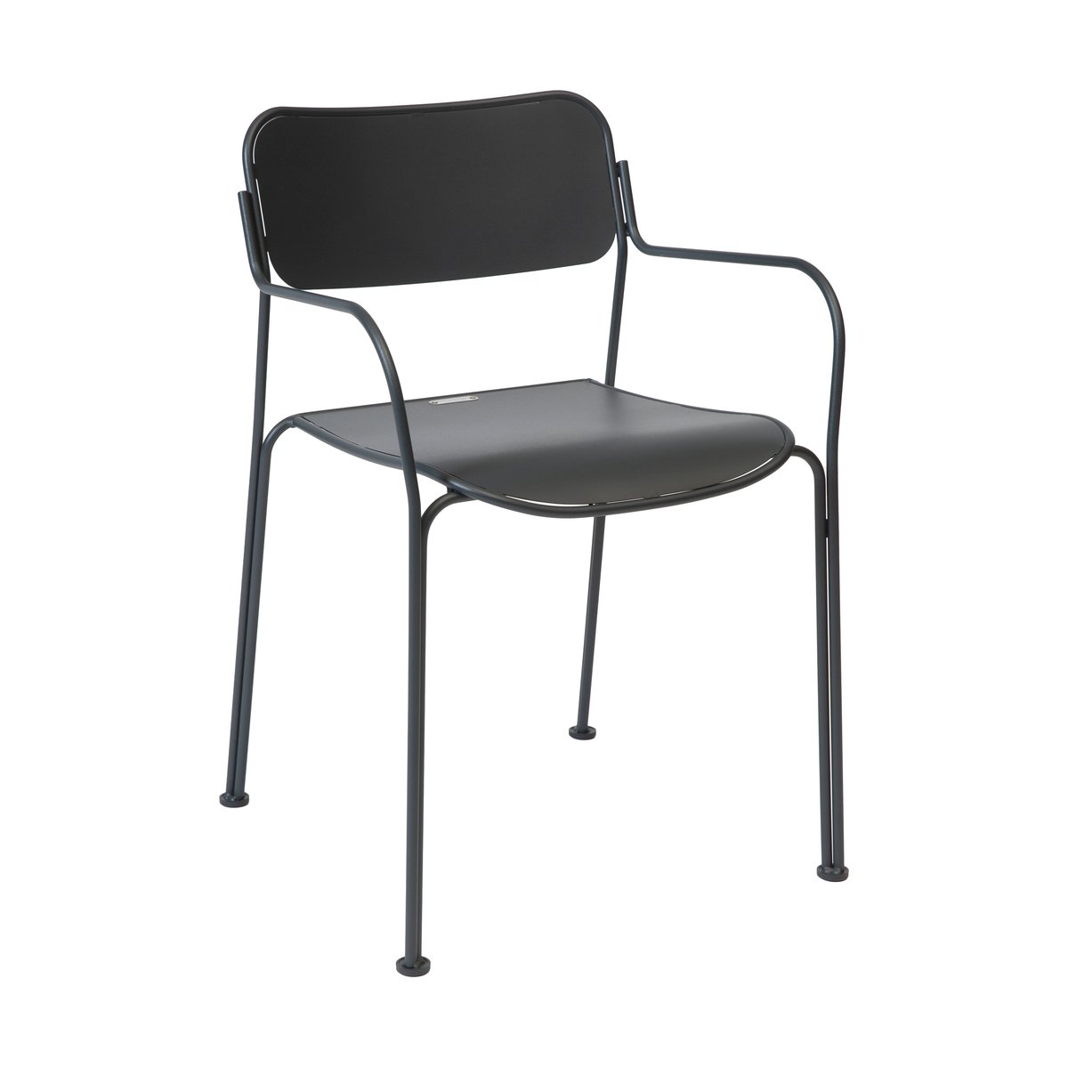 Grythyttan Stålmöbler Chair Libelle Stuhl Graphite grey