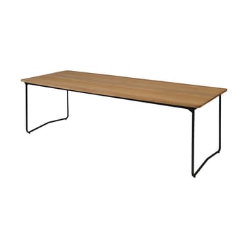 Table B31 Esstisch 230 cm - Geölte Eiche-Schwarz - Grythyttan Stålmöbler