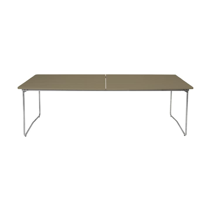 Table B31 Esstisch 230 cm - Hellgrün Eiche-Verzinkter Stahl - Grythyttan Stålmöbler