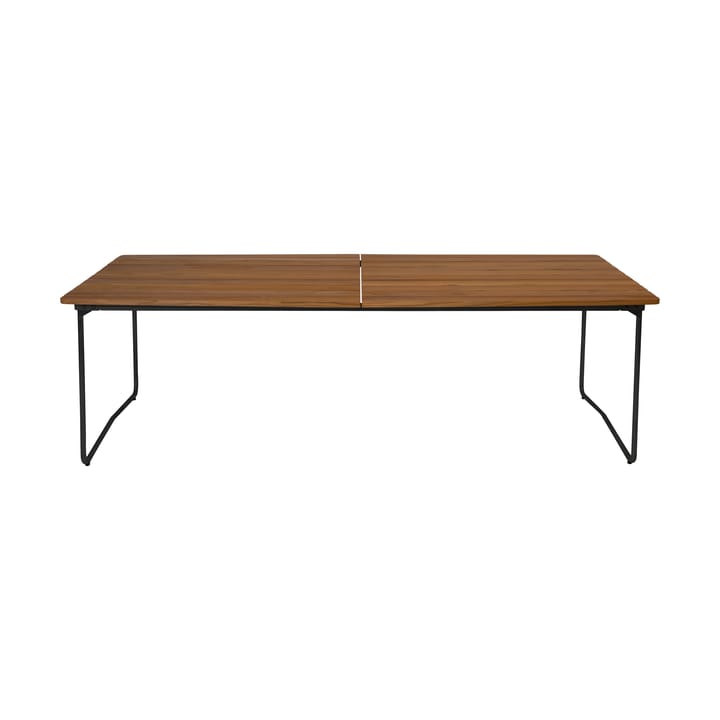 Table B31 Esstisch 230 cm - Teak unbehandelt-Schwarz - Grythyttan Stålmöbler