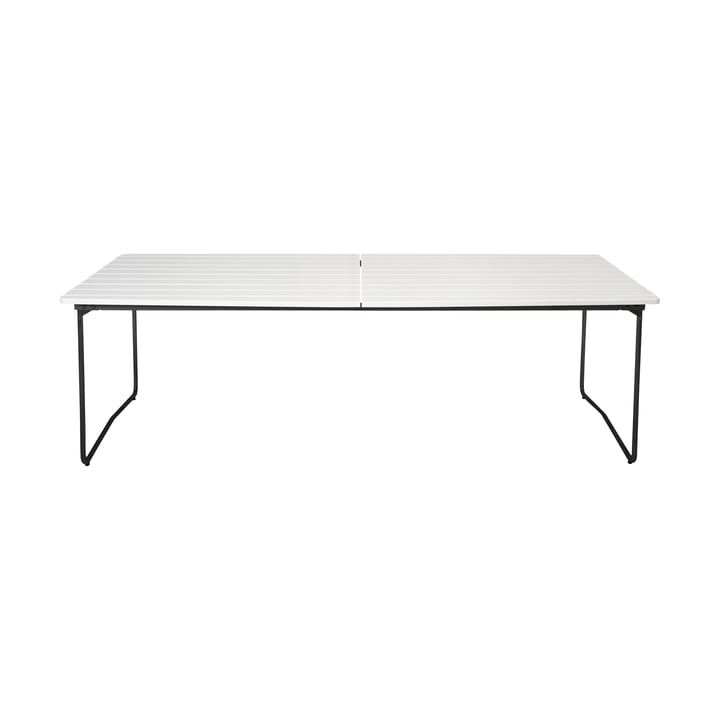 Table B31 Esstisch 230 cm - Weiß lackierte Eiche-Schwarz - Grythyttan Stålmöbler