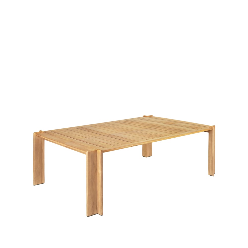 GUBI Atmosfera Esstisch Teak, 209x105 cm