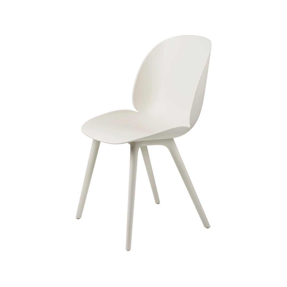 GUBI Beetle Dining Outdoor Stuhl Alabaster white