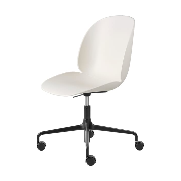 Beetle Meeting Chair Bürostuhl - Alabaster white-black - GUBI