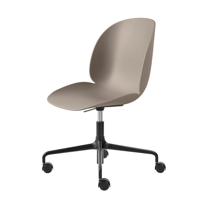 Beetle Meeting Chair Bürostuhl, New beige-black GUBI