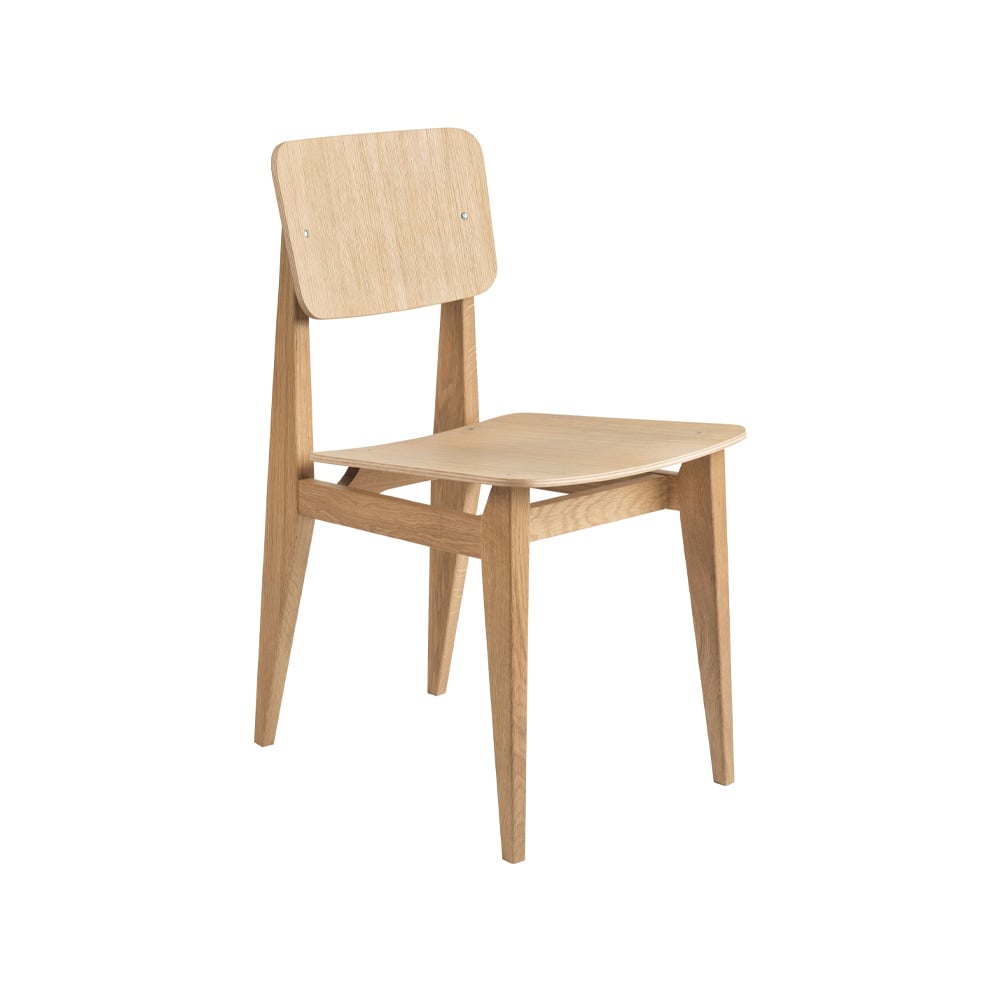 GUBI C-Chair Stuhl Oak oiled