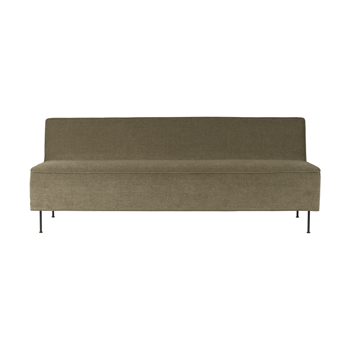 GUBI Modern Line Sofa 180x83x70cm Belsuede special FR 002-black