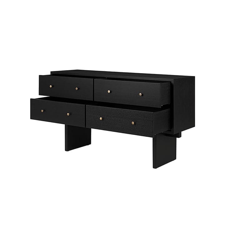 Private Sideboard, Schwarz, Eiche schwarz gebeizt GUBI