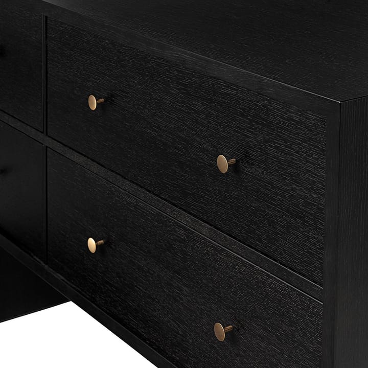 Private Sideboard, Schwarz, Eiche schwarz gebeizt GUBI