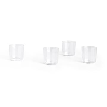 Angle Wasserglas 4er Pack - Wide 7,5 cm - HAY