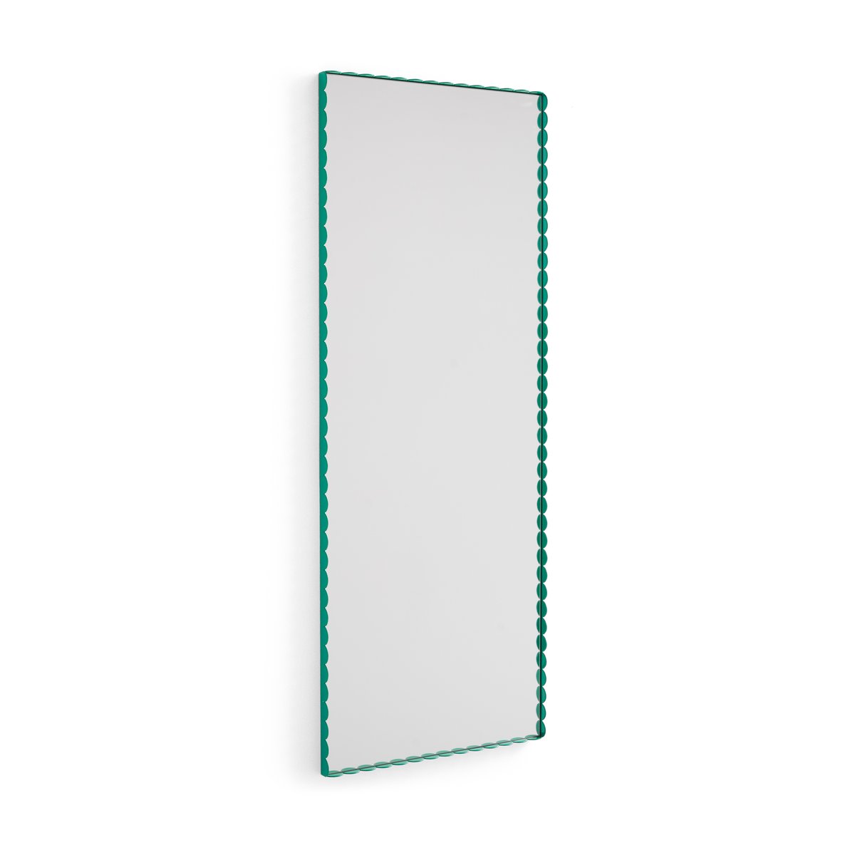 HAY Arcs Mirror Rectangle M Spiegel 50 x 133,5cm Green