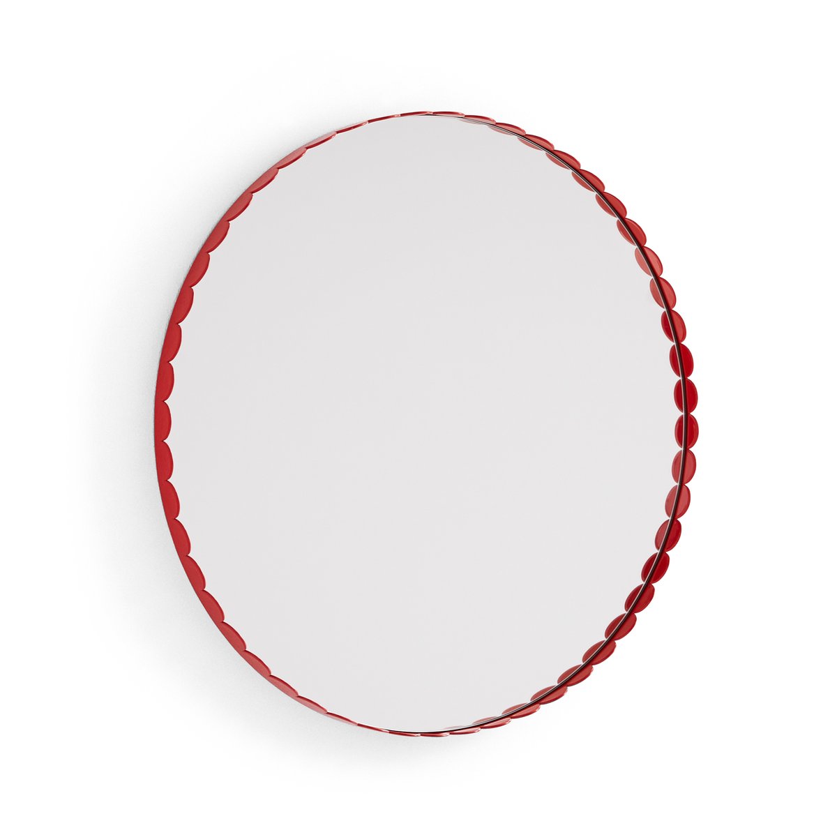 HAY Arcs Mirror Spiegel Ø60cm Red