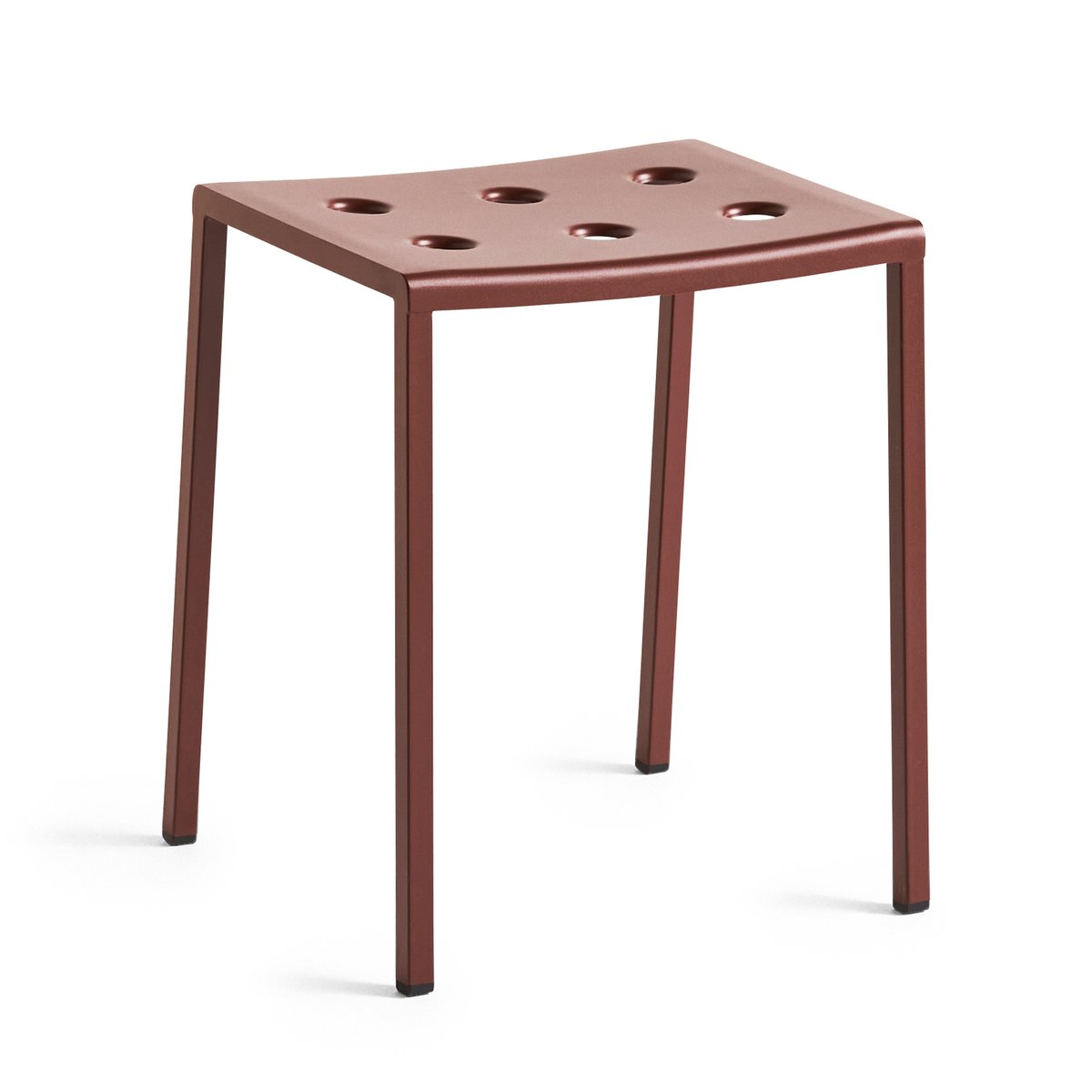 HAY Balcony Hocker 46 cm Iron red