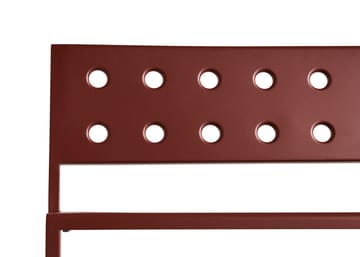 Balcony Lounge Bank 113,5x69 cm - Iron red - HAY