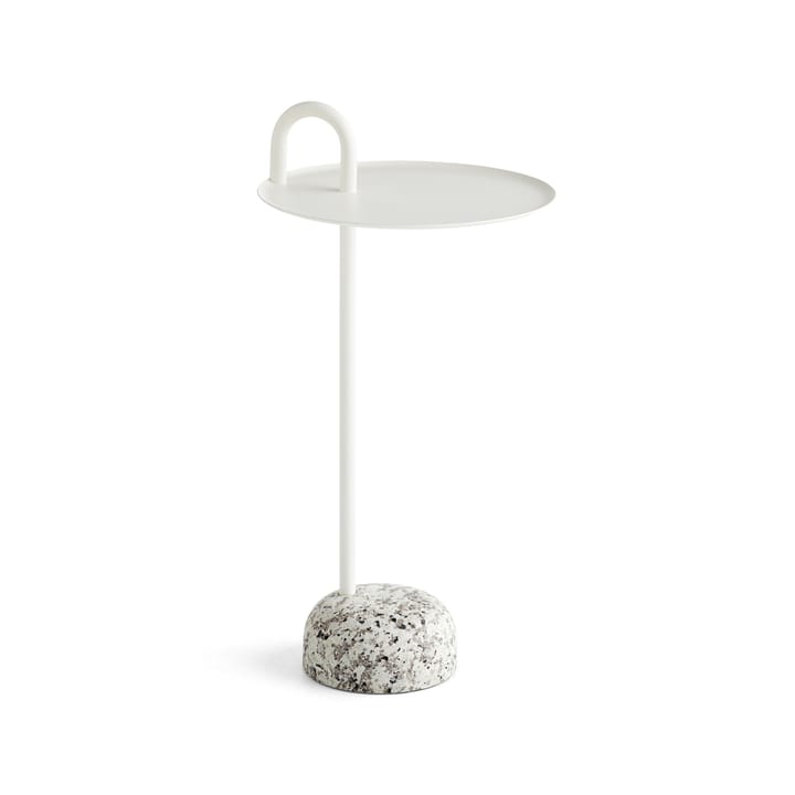 Bowler Beistelltisch - Cream white-granite - HAY