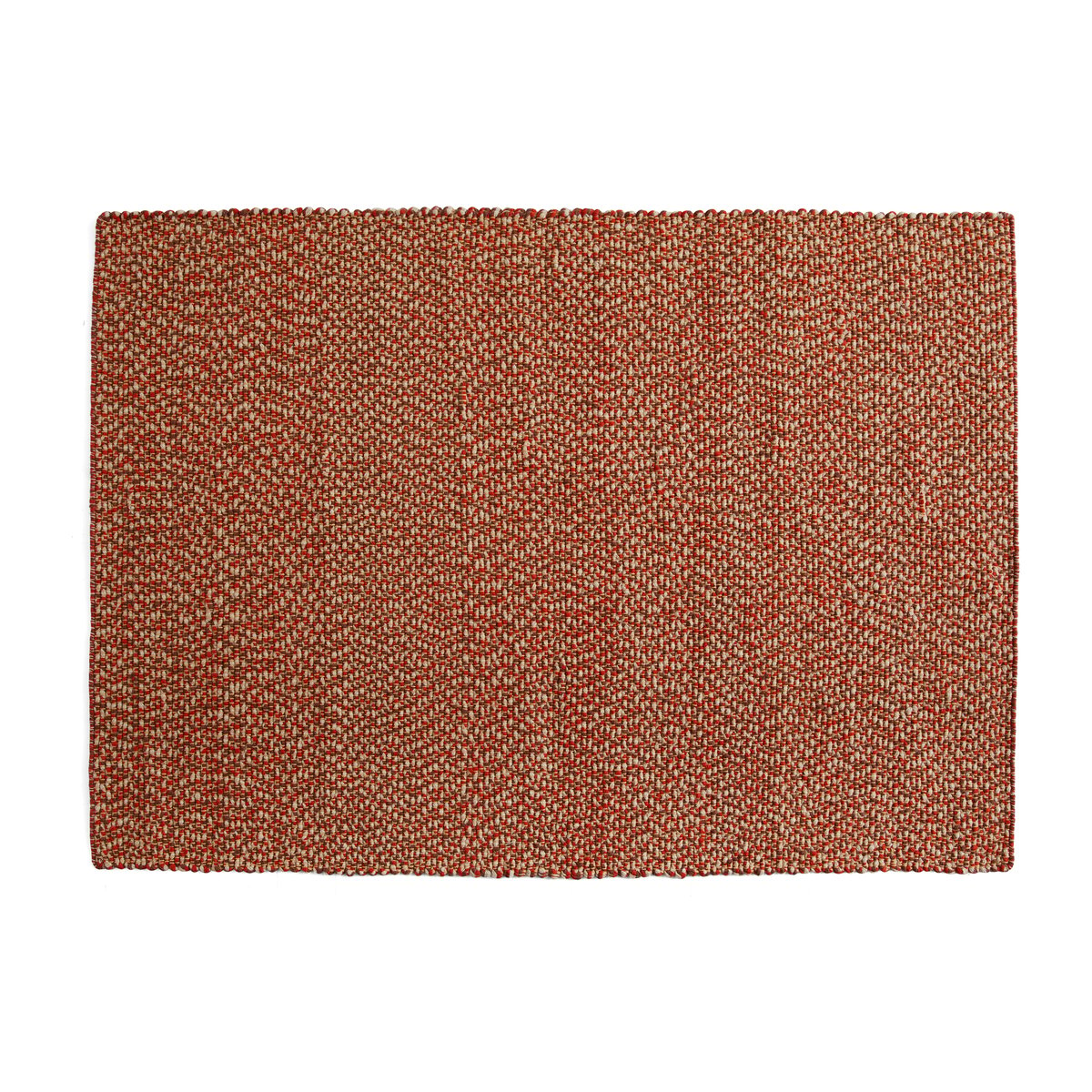 HAY Braided Teppich 140 x 200cm Red