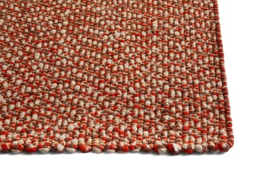 Braided Teppich 170 x 240cm - Red - HAY