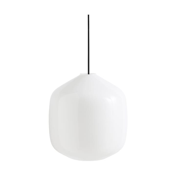 Buoy Pendelleuchte Ø30 cm - Opal glass-soft black - HAY