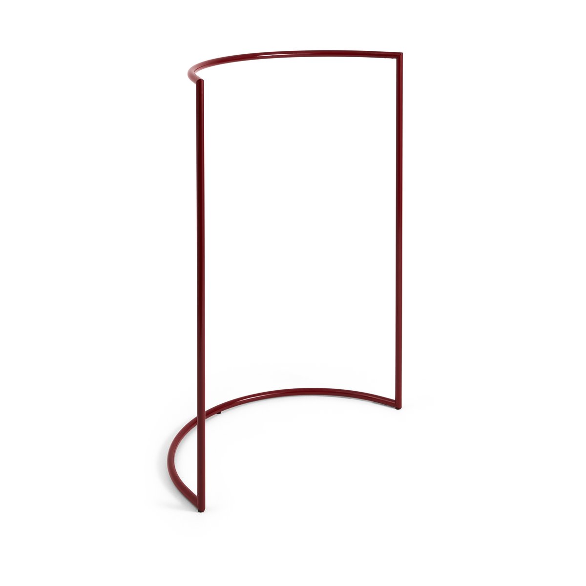 HAY Colour Rack c-shape Kleiderständer 112x150 cm Maroon red