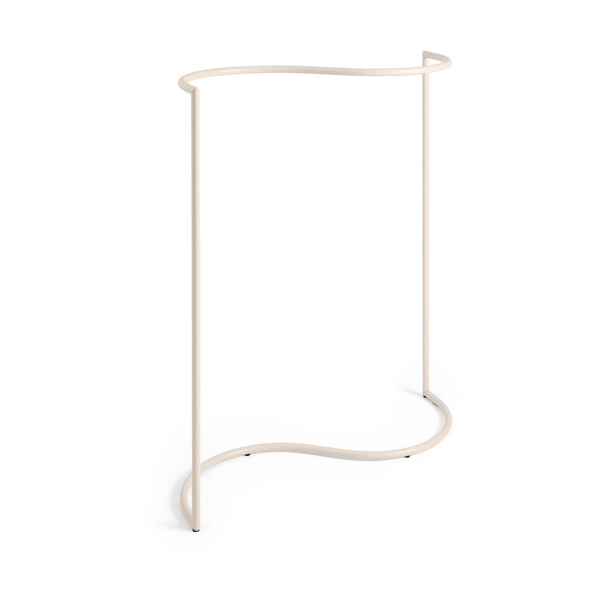 HAY Colour Rack s-shape Kleiderständer 144,2x150 cm Eggshell