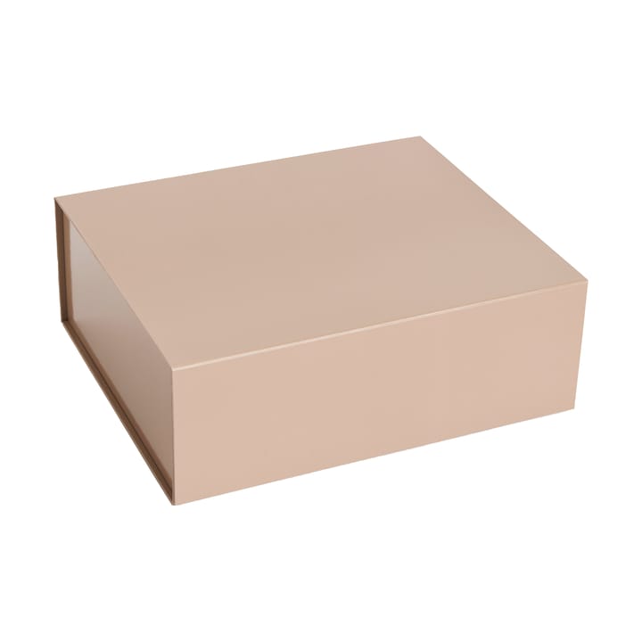 Colour Storage M Box mit Deckel 29,5 x 35cm - Nougat - HAY