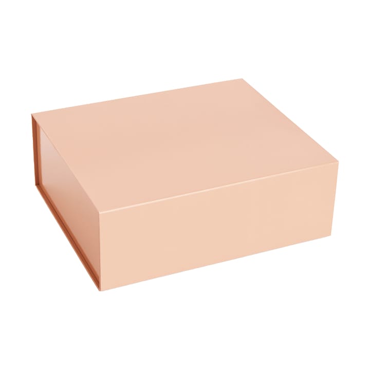 Colour Storage M Box mit Deckel 29,5 x 35cm - Soft pink - HAY