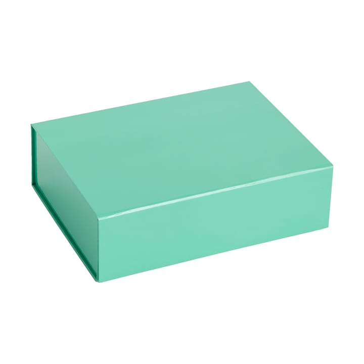 Colour Storage XS Box mit Deckel 16,5x22,5 cm - Emerald green - HAY