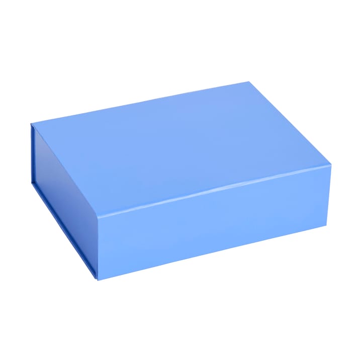 Colour Storage XS Box mit Deckel 16,5x22,5 cm - Vibrant blue - HAY