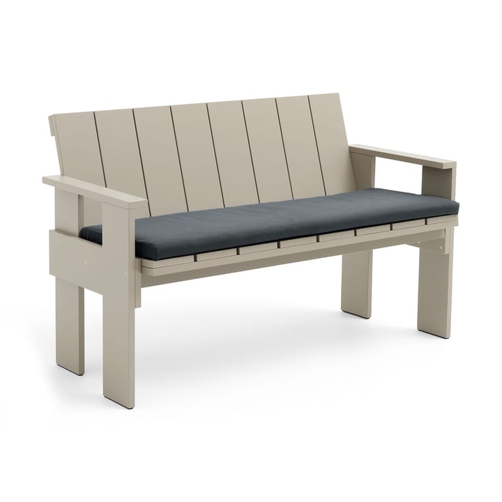 Crate Dining Bench Bank Kiefernholz lackiert - London fog - HAY