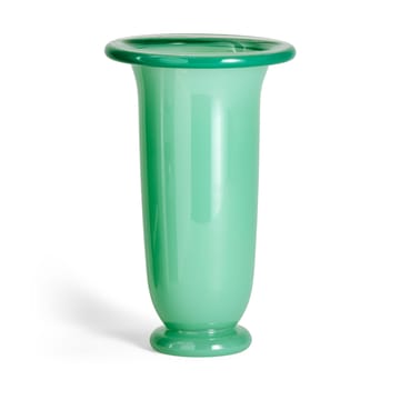 Empire Vase - Large Green-dark green rim - HAY